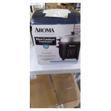 Aroma Housewares ARC-363-1NGB 3 Uncooked/6 Cups Cooked Rice Cooker, Steamer, Multicooker, 2-6 cups, Silver