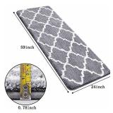 AiBOB Kitchen Mat, Oversized Anti Fatigue Comfort Standing Rugs, 24