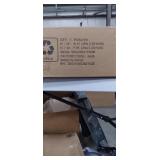 AMADA HOMEFURNISHING Floating Shelves White, 24 Inch Large Wall Shelf for Living Room, Bedroom, Bathroom, Kitchen Storage & Decor, Set of 2-AMFS06