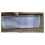 AMADA HOMEFURNISHING Floating Shelves White, 24 Inch Large Wall Shelf for Living Room, Bedroom, Bathroom, Kitchen Storage & Decor, Set of 2-AMFS06