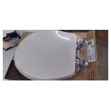 Bemis 9170CHSL000 Alesio II Round Closed Front Toilet Seat with Cover in White