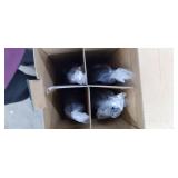 Solar Mole Repellent Stakes Groundhog Repeller Gopher Deterrent Spike Trap Get Rid of Voles from Garden Outdoor