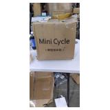 SIMPFIT Portable Stationary Pedal Exerciser for Senior - Folding Exercise Peddler Desk Bike with Electronic Screen for Arm and Leg Workout