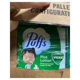 Puffs Plus Lotion Scent of Vicks Facial Tissues