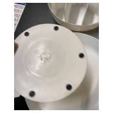 Mind Reader 2-Tier Lazy Susan Snack Organizer