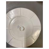 Mind Reader 2-Tier Lazy Susan Snack Organizer