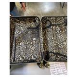 bebe Womens Emma Hardside Spinner Suitcase Gradient