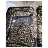 bebe Womens Emma Hardside Spinner Suitcase Gradient