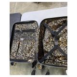 bebe Womens Emma Hardside Spinner Carry-On Gradient