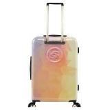 bebe Womens Emma Hardside Spinner Suitcase Gradient