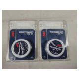 Lot of 2 tins of CCI percussion caps number 11 100 count each