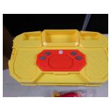 Kids child light up with sound battery operated tool carpenter tool toolbox play set