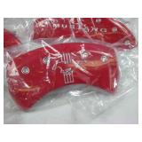 Set of 4 MGP engraved caliper covers for Ford Mustang red 2015 on up new