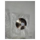 Kova brushed nickel shower head and tub spout with trim kit low pressure