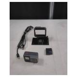 GoPro Hero 2018 wide angle 1080 action video camera extra battery cable stand power on functions properly
