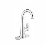 Grohe Veletto 4 Inch Centerset Single-Handle Lever High-Arc Bathroom Faucet, Starlight Chrome (New Open Box)