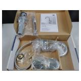 Grohe Veletto 4 Inch Centerset Single-Handle Lever High-Arc Bathroom Faucet, Starlight Chrome (New Open Box)