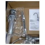 Grohe Veletto 4 Inch Centerset Single-Handle Lever High-Arc Bathroom Faucet, Starlight Chrome (New Open Box)