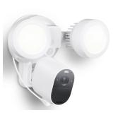 Wasserstein 3-in-1 Floodlight, Charger and Mount for Arlo Essential Spotlight and Essential XL Spotlight Camera (Camera Not Included) (White)- Retail $44.99