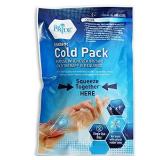 Medpride Instant Cold Pack (6âx 9â) â Set of 24 Disposable Cold Therapy Ice Packs for Pain Relief, Swelling, Inflammation, Sprains, Strained Muscles, Toothache â for Athletes & Out