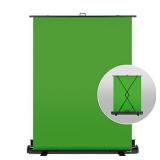 Elgato Green Screen - Collapsible Chroma Key Backdrop, Wrinkle-Resistant Fabric and Ultra-Quick Setup for background removal for Streaming, Video Conferencing, on Instagram, TikTok, Zoom, Teams, OBS- 