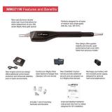 Mighty Mule MM371W Automatic Gate Opener (SMART), Single, BLACK- Retail $437