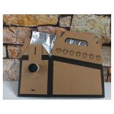 [5 Pack] Disposable Coffee Dispenser, Insulated Hot Cold Bulk Beverage Server Carafe, Box of Joe to Go, 96oz 0.75gal-"Retail $49