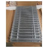 15 PACK Dig Protection Animal Barrier Fence with 1.5 inch Spike Spacing Underground Decorative Garden Fence 24inch x 15inch 4 Gauge Galvanized Steel Ground Stakes Defence for Outdoor Garden Yard Patio