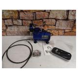 Master Airbrush Multi-purpose Gravity Feed Dual-action Airbrush Kit with 6 Foot Hose and a Powerful 1/5hp Single Piston Quiet Air Compressor- Retail $89.99