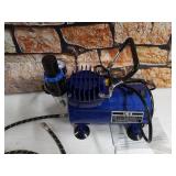Master Airbrush Multi-purpose Gravity Feed Dual-action Airbrush Kit with 6 Foot Hose and a Powerful 1/5hp Single Piston Quiet Air Compressor- Retail $89.99