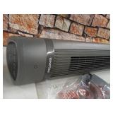 Oscillating Tower Fan Remote Control Quiet Stand Up Bedroom Home Office Black