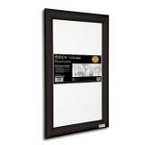 SECO Front Load Easy Open Snap Frame Poster/Picture Frame 24 x 36 Inches, Black Aluminum Frame (SN2436Black)- Retail $40