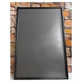 SECO Front Load Easy Open Snap Frame Poster/Picture Frame 24 x 36 Inches, Black Aluminum Frame (SN2436Black)- Retail $40