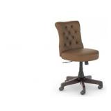 Bush Business Arden Lane Mid Back Office Chair, Saddle Tan Leather- Retail $238