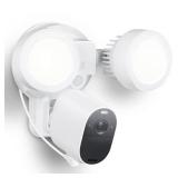 Wasserstein 3-in-1 Floodlight, Charger & Mount, Compatible with Arlo Essential Spotlight/XL Spotlight Camera, Turn The Arlo Camera into a Powerful Floodlight (Arlo Camera NOT Included)