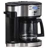Hamilton Beach 2-Way Brewer Coffee Maker, Single-Serve and 12-Cup Pot, Stainless Steel (49980A), Carafe