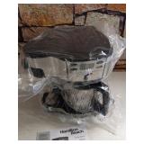 Hamilton Beach 2-Way Brewer Coffee Maker, Single-Serve and 12-Cup Pot, Stainless Steel (49980A), Carafe