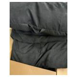Big Joe Roma Bean Bag Chair, Black -Retail $ 110