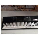 RockJam 61 Portable Electronic Keyboard with Key Note Stickers, Power Supply and Simply Piano App Content, Compact (RJ361)- Retail $69