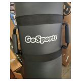 GoSports XL Tackle Dummy - 4ft x 1ft, Great for Martial Arts & Sports Training (Football, Basketball, Hockey, Lacrosse and More), Black- Retail $129
