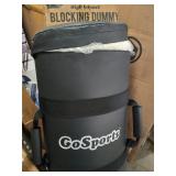 GoSports XL Tackle Dummy - 4ft x 1ft, Great for Martial Arts & Sports Training (Football, Basketball, Hockey, Lacrosse and More), Black- Retail $129
