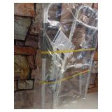 Drive Medical 10210-1 Deluxe 2-Button Folding Walker with Wheels