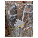 Drive Medical 10210-1 Deluxe 2-Button Folding Walker with Wheels