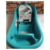 The First Years Sure Comfort Newborn to Toddler Baby Bath Tub, Teal