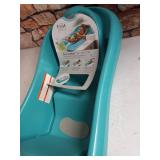 The First Years Sure Comfort Newborn to Toddler Baby Bath Tub, Teal
