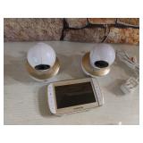 Motorola Video Baby Monitor - 2 Wide Angle HD Cameras with Infrared Night Vision and Remote Pan, Tilt, Zoom - 5-Inch LCD Color Display with Split Screen View, Room Temperature and Sound Alert MBP50-G2