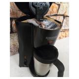 BLACK+DECKER Coffeemaker, 1, Black/Stainless Steel