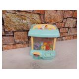 JIEZI Claw Machine,C1 Claw Toy,2.4G Remote Control Automatic or Manual Dual Mode Mini Claw Machine, Intelligent System with Music and Lighting (Blue)