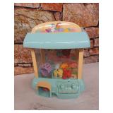 JIEZI Claw Machine,C1 Claw Toy,2.4G Remote Control Automatic or Manual Dual Mode Mini Claw Machine, Intelligent System with Music and Lighting (Blue)