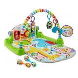 Fisher-Price Deluxe Kick and Play Piano Gym and Maracas [Amazon Exclusive]